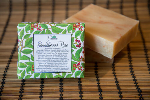 Sandalwood Rose Soap Sanaa Naturals