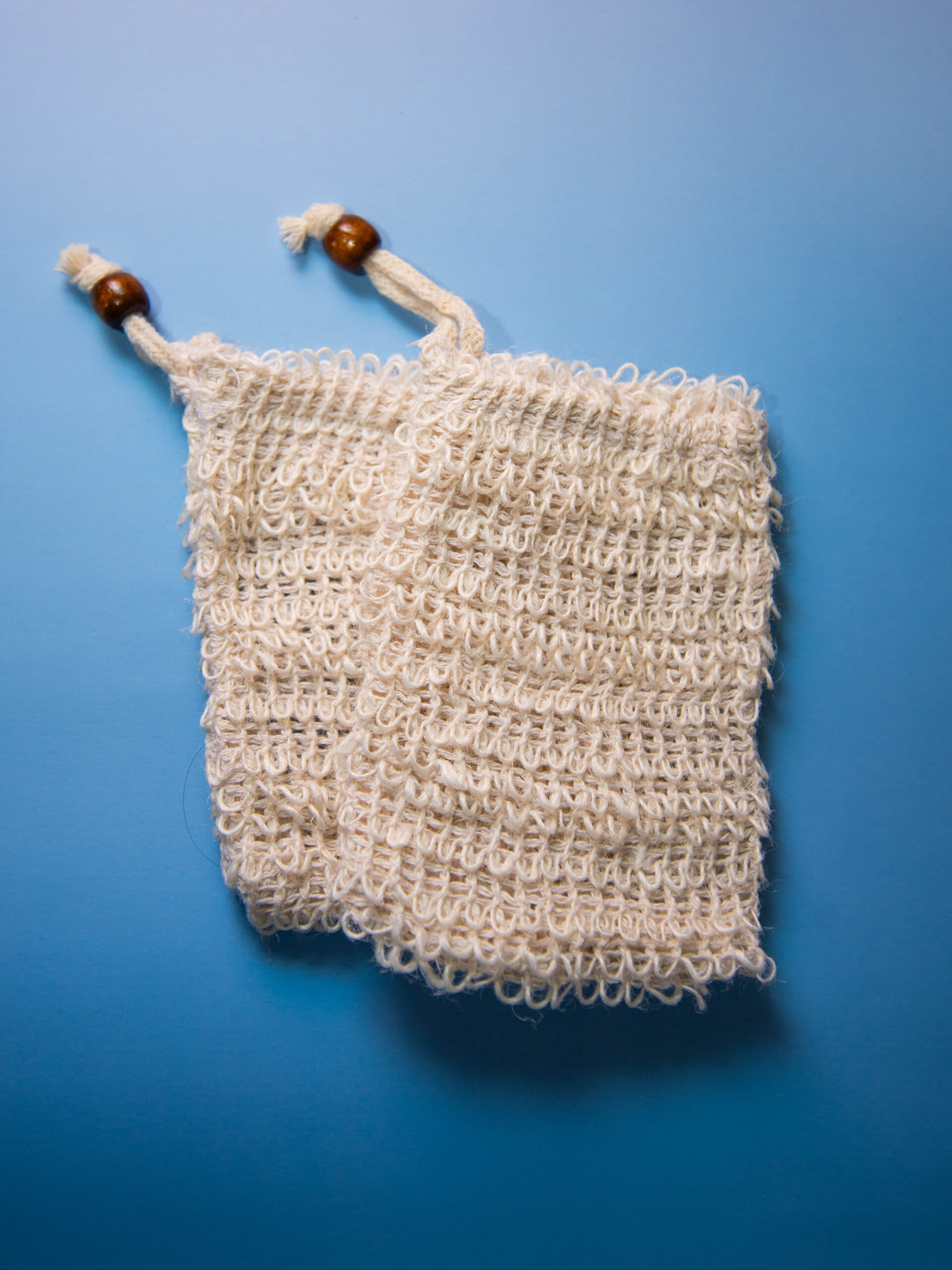 Natural Sisal Soap Saver Bag Pouch Mesh 2pk