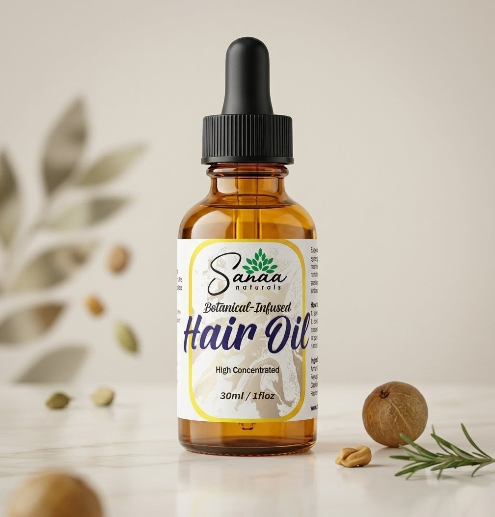 Botanical-Infused Hair Oil 30ml