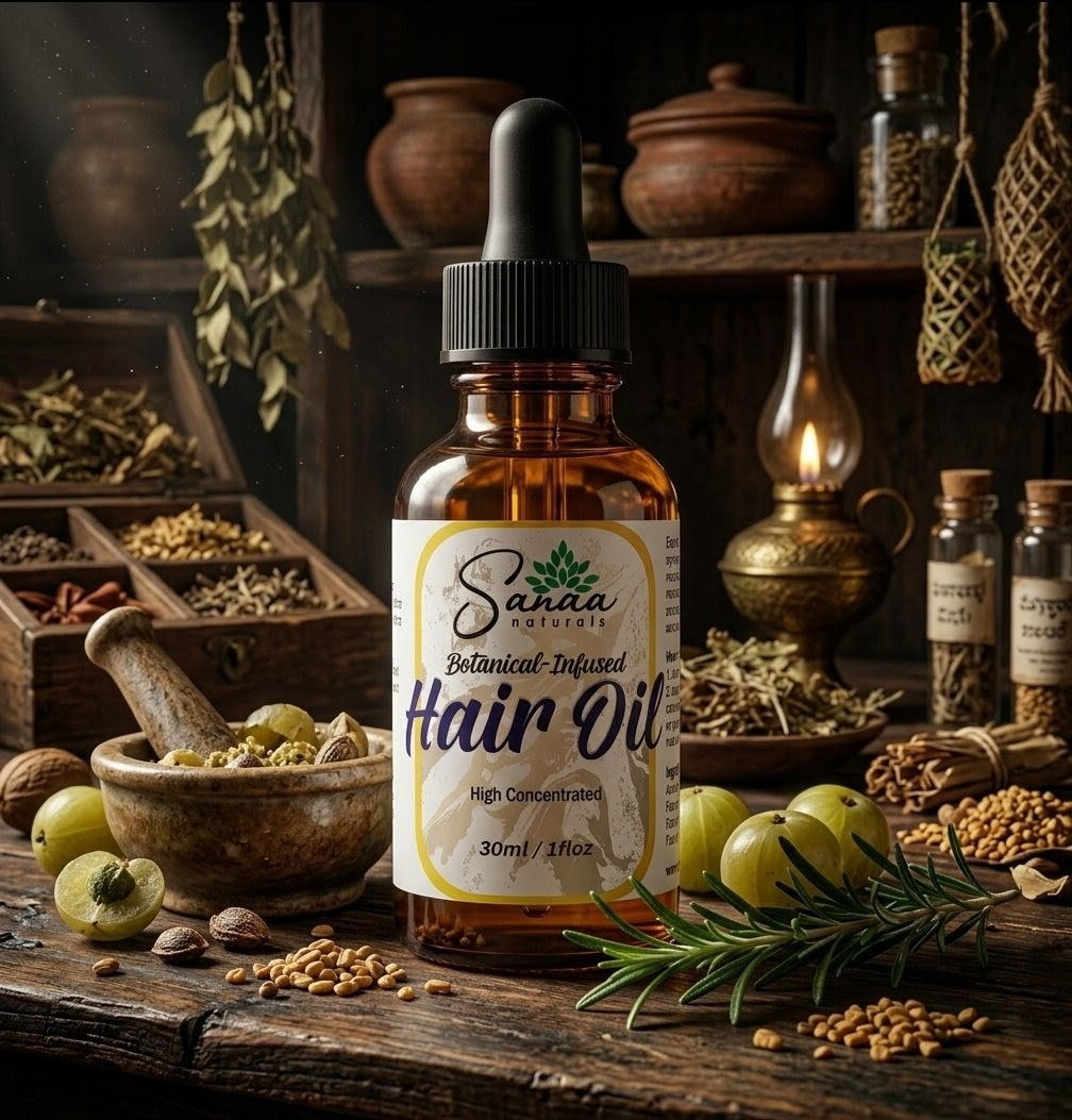 Alternative view of Botanical-Infused Hair Oil 30ml